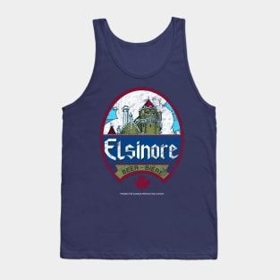 Elsinore Beer Biere Distressed Tank Top